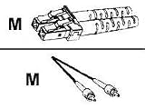 APC - Network cable - LC multi-mode (M) - ST multi-mode (M) - 16.4 ft - fiber optic - 62.5 / 125 micron
