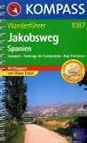 Jakobsweg Spanien: Wanderf&uuml;hrer mit Toproutenkarten - 