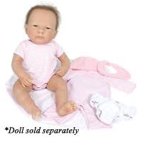 Berenguer Baby Doll Pink Stripe Onsies Assortment