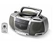 COBY CXCD250 BOOMBOX CD CASSETTE RECORDER REMOTE STEREO