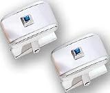 Dolan Bullock Silver Tone Cuff Links SCL-18800-S