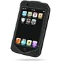 PDAir Black Luxury Leather Sleeve Case for Apple iPod Touch
