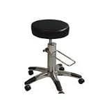 Brandt Hydraulic Stool, Black