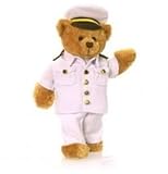 United States Navy Military Uniform Dress Teddy Bear