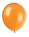 Pumpkin Orange 12" Latex Balloon 15 Count