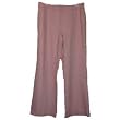 Women's Ann Taylor Loft Pants 98% Wool Size 14 Full Leg Sits At Waist Laura