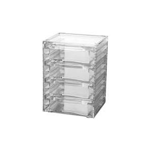 4-Drawer-Acrylic-Organizer-Clear-7-25-H-x-5-25-W-x-4-75-D-