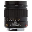 Leica 75mm f/2.5 Summarit-M, Telephoto Manual Focus Lens for M System, Black - USA