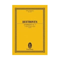Sinfonie Nr. 7 A-Dur: op. 92. Orchester. Studienpartitur. (Eulenburg Studienpartituren)