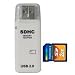 High Quality USB 2.0 Single Slot SD Card Reader / SD Memory Card Reader (Supports Windows ME/2000/XP/Vista/7 Mac OS 9.0 and newer)