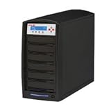 Hard Drive To 5 Target, 6X Blu-ray Duplicator with 500G Hard Drive Black. Plus FREE 50PK Blu-ray dis