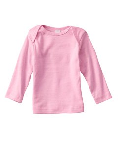 Bella+Infants+Baby+Rib+Long-Sleeve+T-Shirt%2C+pink%2C+18+-+24+Months