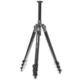 Flashpoint F-2328 Carbon Fiber Tripod, 4 Section Leg Set, Supports 26.2 lbs., Maximum Height 68.
