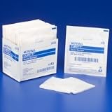 Curity Gauze Sponges 4'x4' 12ply Cotton Blend Sterile 10 Sponges Per Tray - Case of 1280
