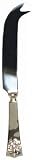Decorative Stainless Steel Cheese Knife Fleur De Lis Design Set/2