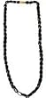 Chain Necklace In Tigers Eye Gemstone Healing Beads Handcrafted Jewelry India 23 inches (tgem003)