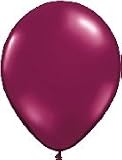 50 12Premium quality Burgundy helium quality latex balloons