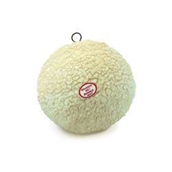 Spot Vermont Style Chew Fleece Disc Dog Toy with Squeaker 9”