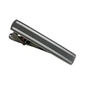 Hematite Tie Bar in Black Stainless Steel