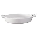 Revol Belle Cuisine BC0716-1 Oval Creme Brulee Dish, 6.5 x 6 x 1.25, 12.25 oz