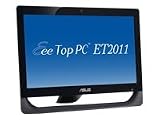 Asus All-in-One ET2011EGT 50,8 cm (20 Zoll) Desktop-PC (Pentium Dual-Core E5700, 3GHz, 4GB RAM, 500GB HDD, Win 7 HP) schwarz