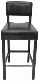 ARTeFAC - RV-909 Black Leather Bar stool