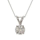 1ctw Round Certified Diamond Pendant