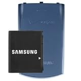 Samsung OEM Extended Lithium Ion Battery and Blue Cover for Samsung i770 Saga AAET770SBECXAR