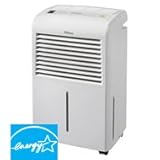 Danby Premiere DDR30E 30 Pint Capacity Dehumidifier with 2 Fan Speeds, Auto Restart, Auto De-Icer, Low Temperature and Electronic Controls
