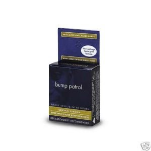 2 BUMP PATROL ORIGINAL AFTERSHAVE RAZOR TREATMENT 1/2 OZ, FAST SHIP