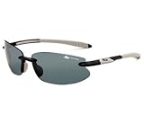 Apparel : Sport Clutch Sunglasses with Graphite Frames and Polarized TNS Gun, AR Lens from Bolle