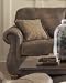 Chair 8-Way-Hand-Tied in Brown Bomber-Jacket Microfiber - 9936M-1