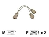 Optoma - VGA splitter - HD-15 (M) - HD-15 (F)