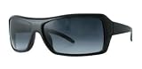 Dockers Large Square Plastic Frame Sunglasses BLACK