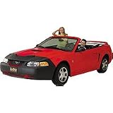 Lebra 2 piece Front End Cover Black - Car Mask Bra - Fits - LEXUS,ES300,,,1995 1996 by Lebra