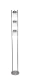 Adjustable Floor Lamp With 3 Light and White Plastic Shades