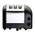 Dualit 3 Slice Toaster Black 30076