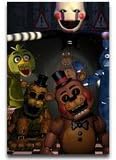 High Quality Customized Animatronics at Freddy's Five Nights Posters Paper