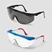 MCR Safety #TK110 Black Glasses/CLR Lens