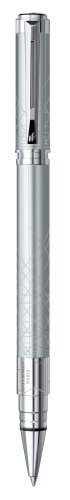 Waterman Perspective Silver with Chrome Trim Fine Point Rollerball Pen (S0831280) On Sale