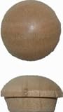 1/2 IN Cherry Screw Hole Buttons