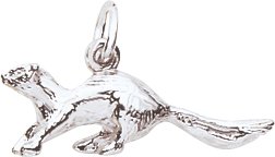 Childrens Toyshop  Jewelry : Ferret Charm by Rembrandt Charms