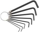 PRIMA TOOLS 45375 8-pc Hex Key Wrench Set (SAE)