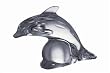 CRYSTAL DOLPHIN - 24% CRYSTAL DOLPHIN FIGURINE - dolphin