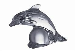 24% CRYSTAL DOLPHIN FIGURINE - dolphin