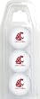 Washington State Cougars NCAA 15 Golf Ball Clear Pack