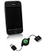 Apple iPhone 3G FlexiSkin and miniSync Bundle (USB (Black), Jet Black (Smooth Design))