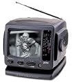 Portable TV with Am/Fm Radio ( 5 inch B&W Ac/Dc )