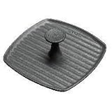 Le Creuset Enameled Cast-Iron 9 Inch Panini Press, Satin Black