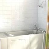 Safety Tubs Acrylic 51 in. x 26 in. Left-Hand Soaking Tub- ST5126LS